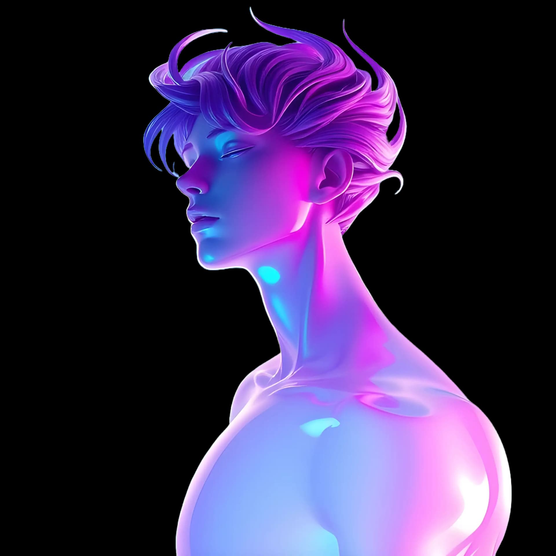 3d futuristic image